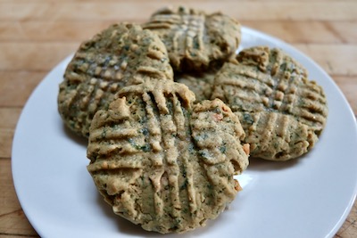 Delectable Peanut Butter Nettle Cookies